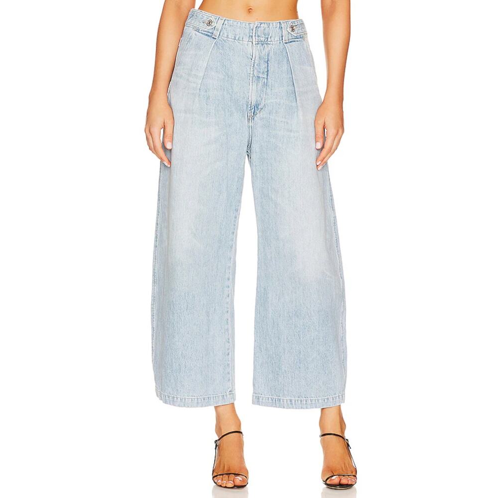Citizens Of Humanity Light Wash Wide Leg Jeans